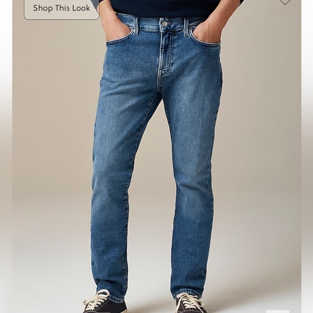 J crew 484 Slim-fit stretch jean in medium wash